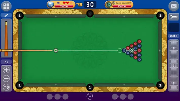 Russian Billiard 8 ball online android App screenshot 1