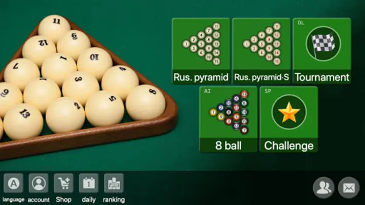 Russian Billiard 8 ball online android App screenshot 3